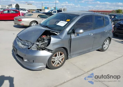 2008 Honda Fit Sport from USA, damaged, VIN JHMGD37698S064048